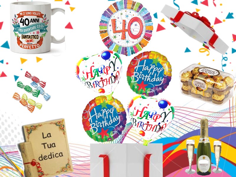 Scatola-regalo 40° compleanno 